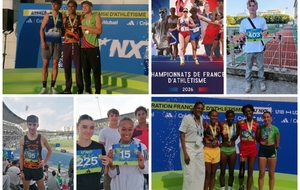 Championnat de France avenir 16 au 19 juillet 26  à Paris Charléty