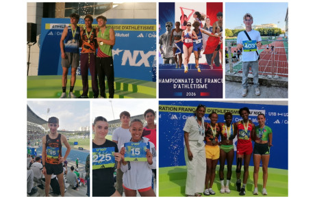 Championnat de France avenir 16 au 19 juillet 26  à Paris Charléty